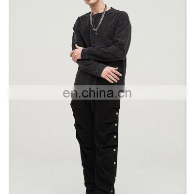 Wholesale new fashion custom high quality 100% cotton long pant for men joggers