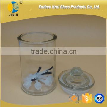 330ml Glass Candle Jar With Rubber Stopper Wholesale