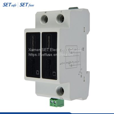 SD20s 1+1 2+0 Series DIN Rail Surge Protective Device Surge Protector SPD with RoHS & Reach Compliant