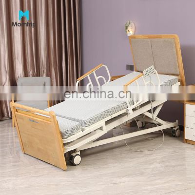 Luxurious Medical Home Care 8 Function Electric Automatic Hospital Rotating Bed for Elderly Patient Nursing