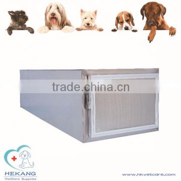 one door stainless animal mortuary cabinet