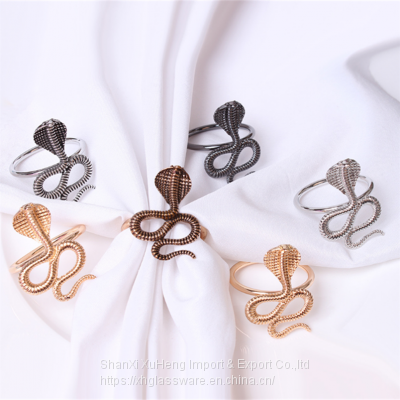 Wholesale Customized Snake Shaped Napkin Ring For Event
