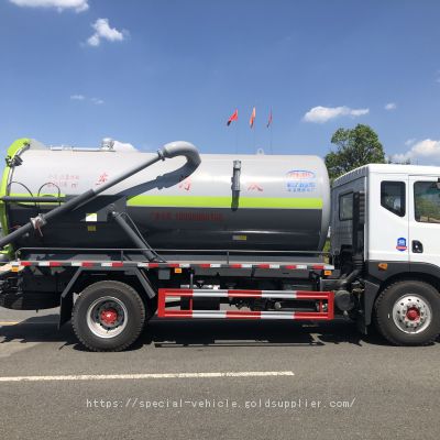 Vacuum Sewage Truck Operator Comfort Cabin Manufacturer Of Sewage Suction And Cleaning Vehicles