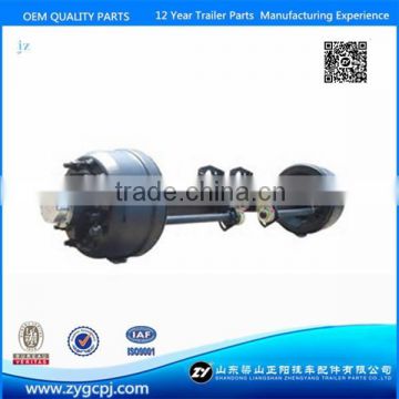 american type geramn type 13t 14t15t16t trailer axle manufacturers