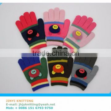 Customized fashionable kids gloves, warm gloves