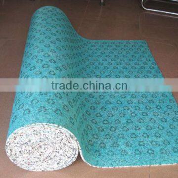 HIGH quality PU Sponge Carpet Underlayment with ordered logo