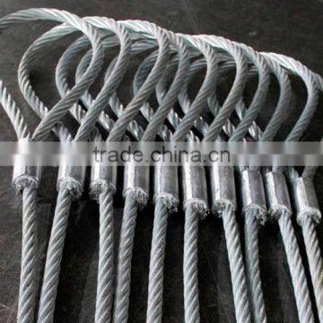 pvc coated soft endless steel wire rope sling