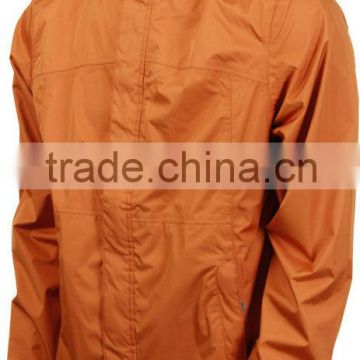 Waterproof foldable nylon windbreaker jacket men