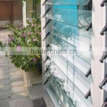 4mm-5.5mm clear louver glass