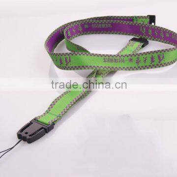 High quality Customized Mobile phone lanyard with Jacquard logo, Cell phone lanyard, Customized lanyard