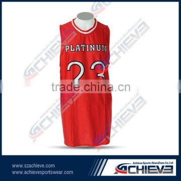 sublimated red and white basketball jerseys for wholesale