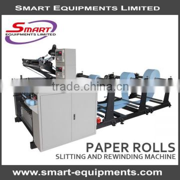 Automatic Taxi Receipt Paper Mother Roll Rewinding Slitting Machine Factory