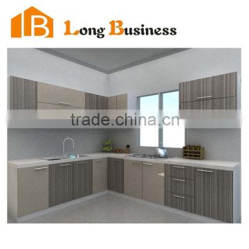 LB-JX1208 HPL plywood laminate finished kitchen cabinet