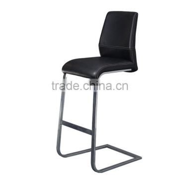 Cheap Price PU Brushed Stainless Steel Stool Chairs