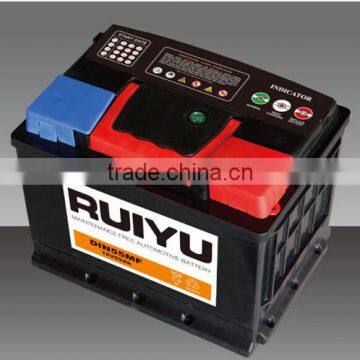 DIN 50 55066 12V 50AH Auto batteries Car battery