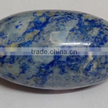 Lapis Lazuli Narmada Lingam From Natural Agate : Wholesale Gemstone Lapis Lazuli Narmada