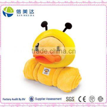 Yellow Duck Stuffed Animal Cute baby Blanket