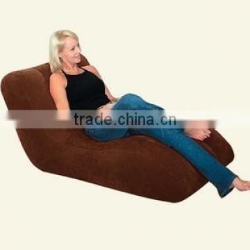 rugby American football inflatable sofa/air chair flocked printing