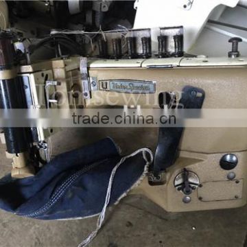 35800 Union Special Sewing Machine Used Second Hand Three Needle Feed Off The Arm Japanese Sewing Machine