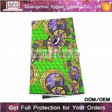 alibaba hot sale vogue brand high quality 100% cotton african tribal fabric