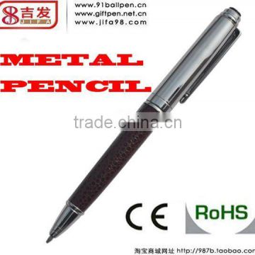 promotional high quality Metal and leather Pencil