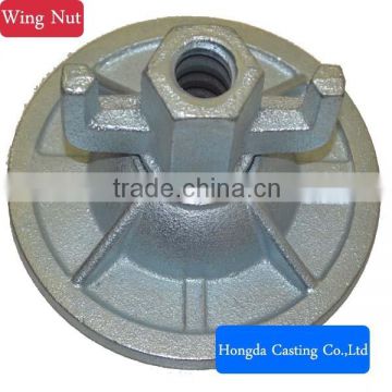 Galvanized Construction Formwork Swivel Wing Nut With Stiffeners