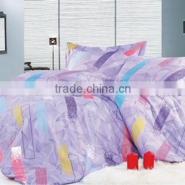 hot selling100% polyester reactive printed bedding set /china supplier/nantong factory