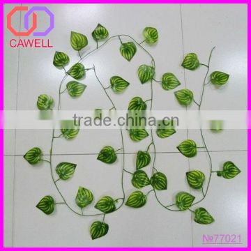 artificial green leaves