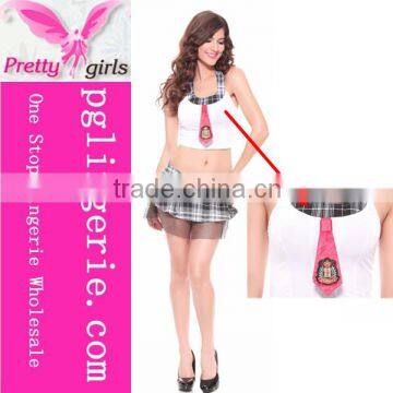 Cheap short dress costume sexy school girls halloween sexy school uniform party costume