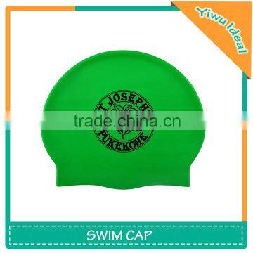Promotional Logo Printing Silicone Adult Swim Cap
