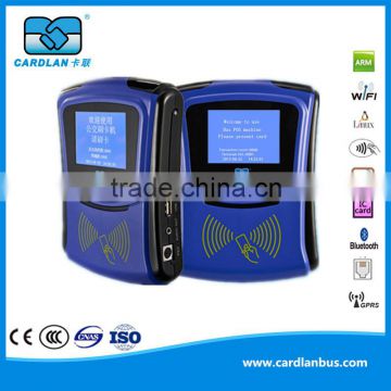 Bus POS Card Validator for Automatic Fare Collection on Bus Support GPRS and GPS