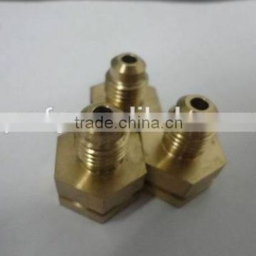 Oem service customized high precision machining cnc brass lathe part