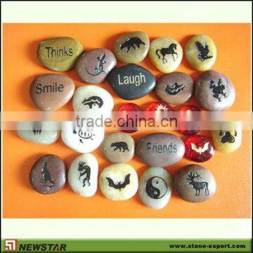 Animal Engraved Pebbles