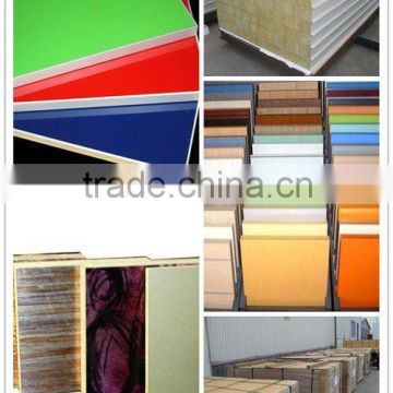 Melamine MDF with good quality for furniture