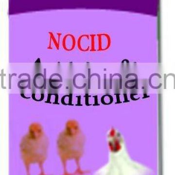 NOCID-Poultry feed supplement as acidifier and conditioner.