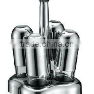 Luxe 18-10 stainless steel Multi spice jar set 4 pcs