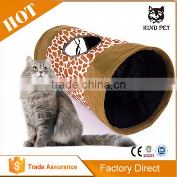 2017 High Quality Cat Toy Collapsible Tunnel Cat Toy Wholesale