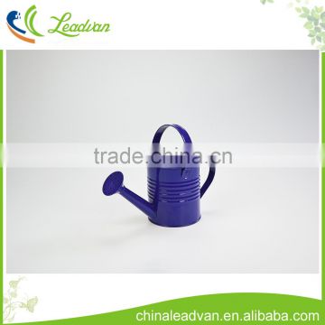 Romantic purple small garden metal kids watering can for home decoration