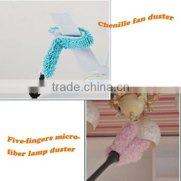 2015 made in china multipurpose cleaning tool ceiling fan cleaning brush chenille duster and magic dusters
