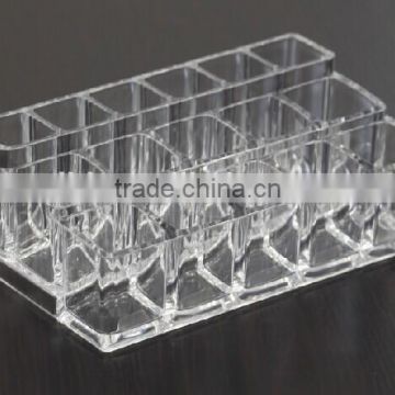 2014 hot selling acrylic cosmetic makeup organizer manufacturer