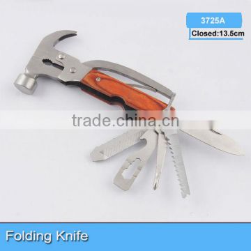 2014 New arrival multi function camping axe hammer tools 3725A