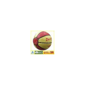 Machine stitched PU Laminated competition Basketball , Durable 74.9cm - 78cm