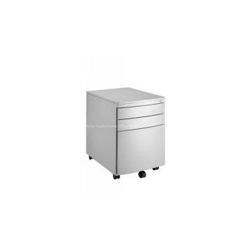 mobile drawer pedestal, movable cabinet with drawer