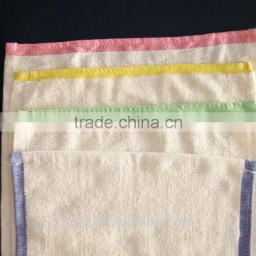 2015 new Cheap colorful face towel wholesale with high quality