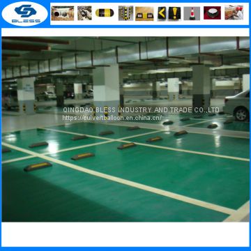 Most popular products china 1830 mm,1650 mm rubber /plastic wheel stopper,parking curb,parking stopper