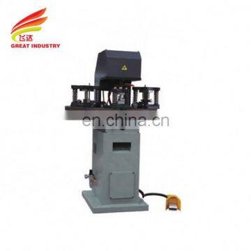 Aluminum window profile hole punching window machine