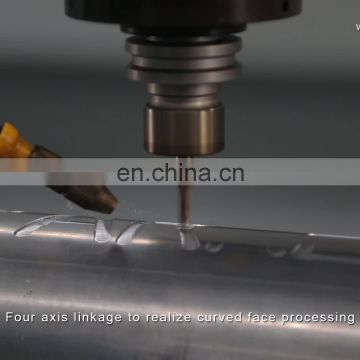 Aluminum curtain wall 3 axis cnc drilling and milling center