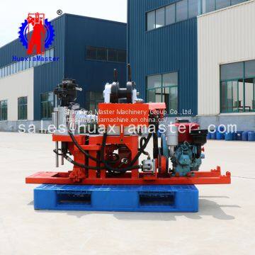 recommend hard rock sample drilling rig YQZ-30/hydraulic light diesel engine core drilling machine for sale safe and reliable