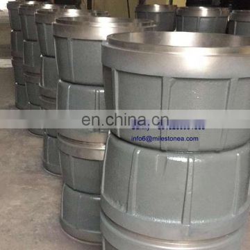 China heavy duty truck axle parts brake drum 3602R