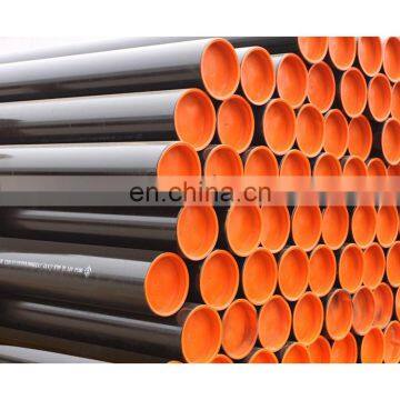A53 ST52 ST37 A106B Carbon Black Seamless Steel Pipe Price